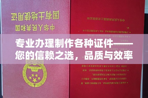 卢龙专业办理制作各种证件——您的信赖之选，品质与效率的完美结合